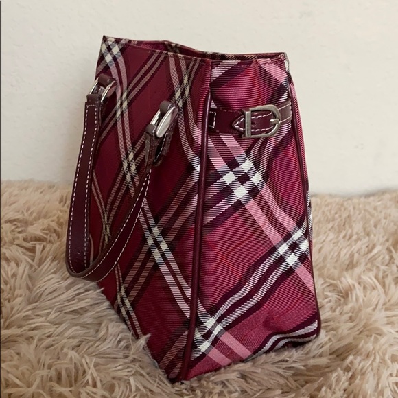 Auth Burberry Blue Label London Reds Mini Handbag - Picture 7 of 16